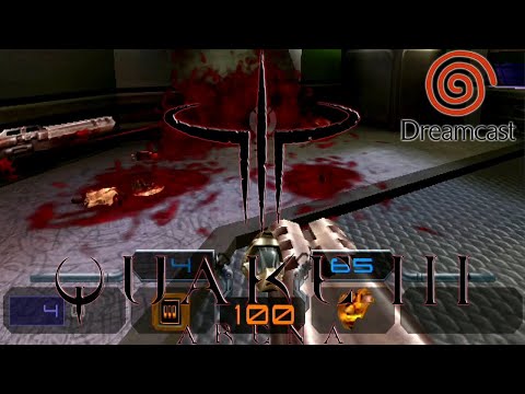 Quake III Arena (Gameplay) SEGA Dreamcast