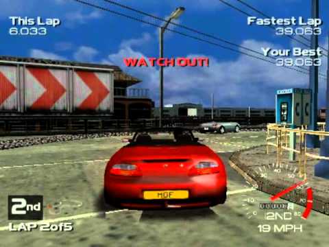 Metropolis Street Racer (Dreamcast Gameplay)