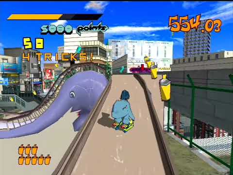 Dreamcast Longplay - Jet Set Radio (OLD)