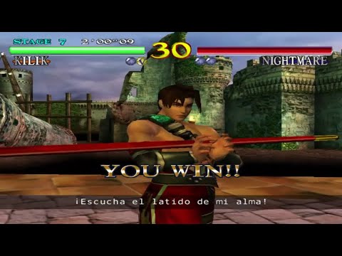 Soul Calibur Sega Dreamcast Gameplay (EUR) - FULL HD 720p