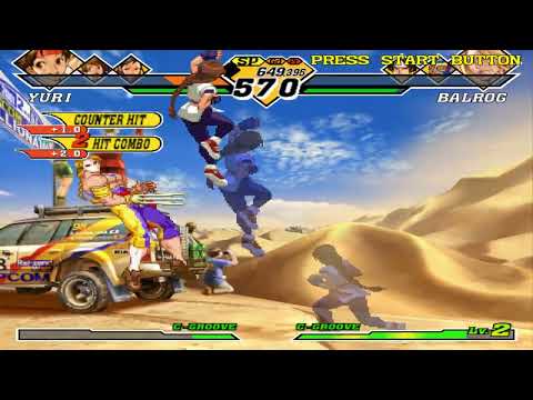 Capcom vs SNK 2 Dreamcast gameplay