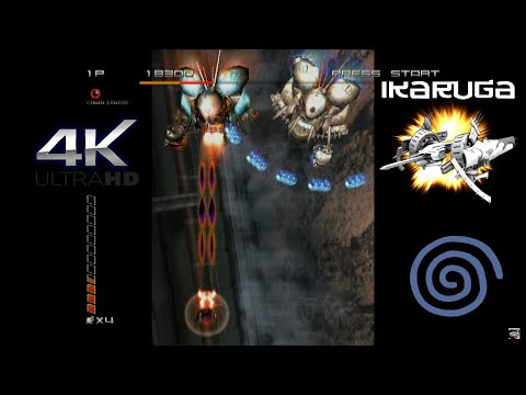 DREAMCAST GAMEPLAY - IKARUGA (4K 60FPS)