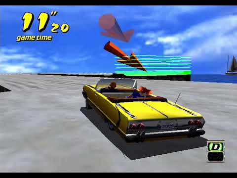 Dreamcast Longplay - Crazy Taxi (OLD)