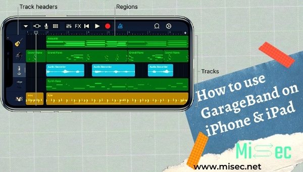 How To Use Garageband On Iphone And Ipad Best Tutorial Guide Mi Sec