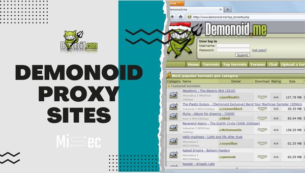Demonoid Proxy Sites