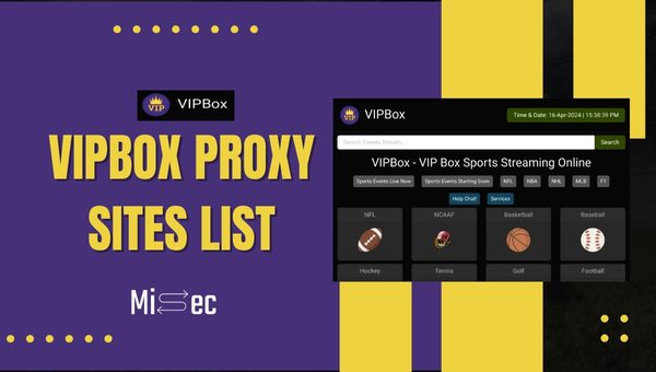 VIPBox Proxy Sites List 