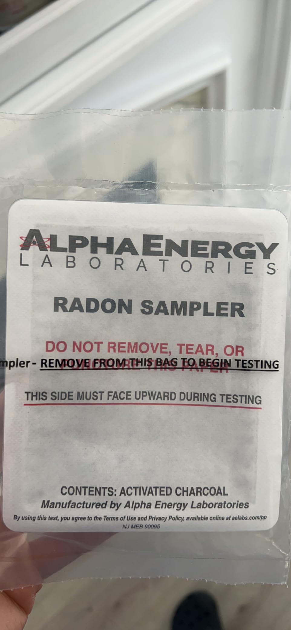 First Alert Radon Gas Test Kit, RD1 customer photo 1