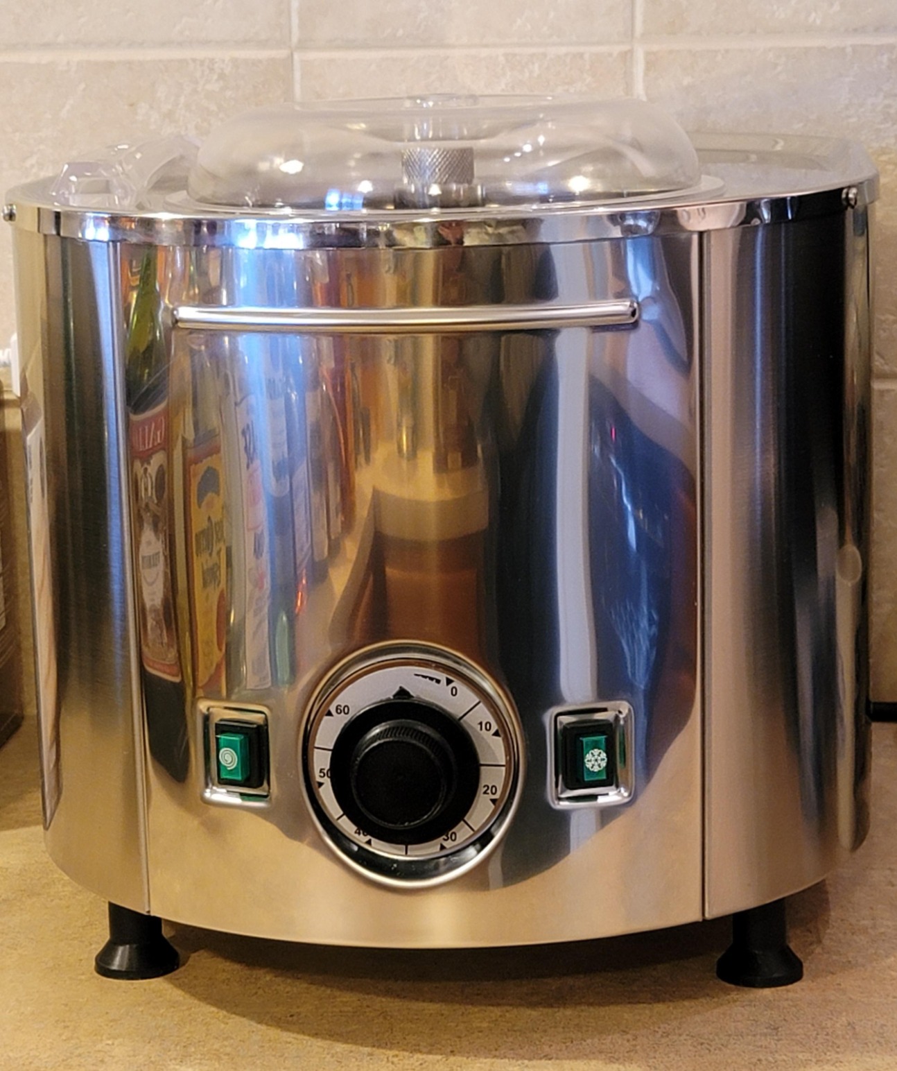 Lello 4080 Musso Lussino 1.5-Quart Ice Cream Maker, Stainless - 110/120V 60 HZ customer photo 2