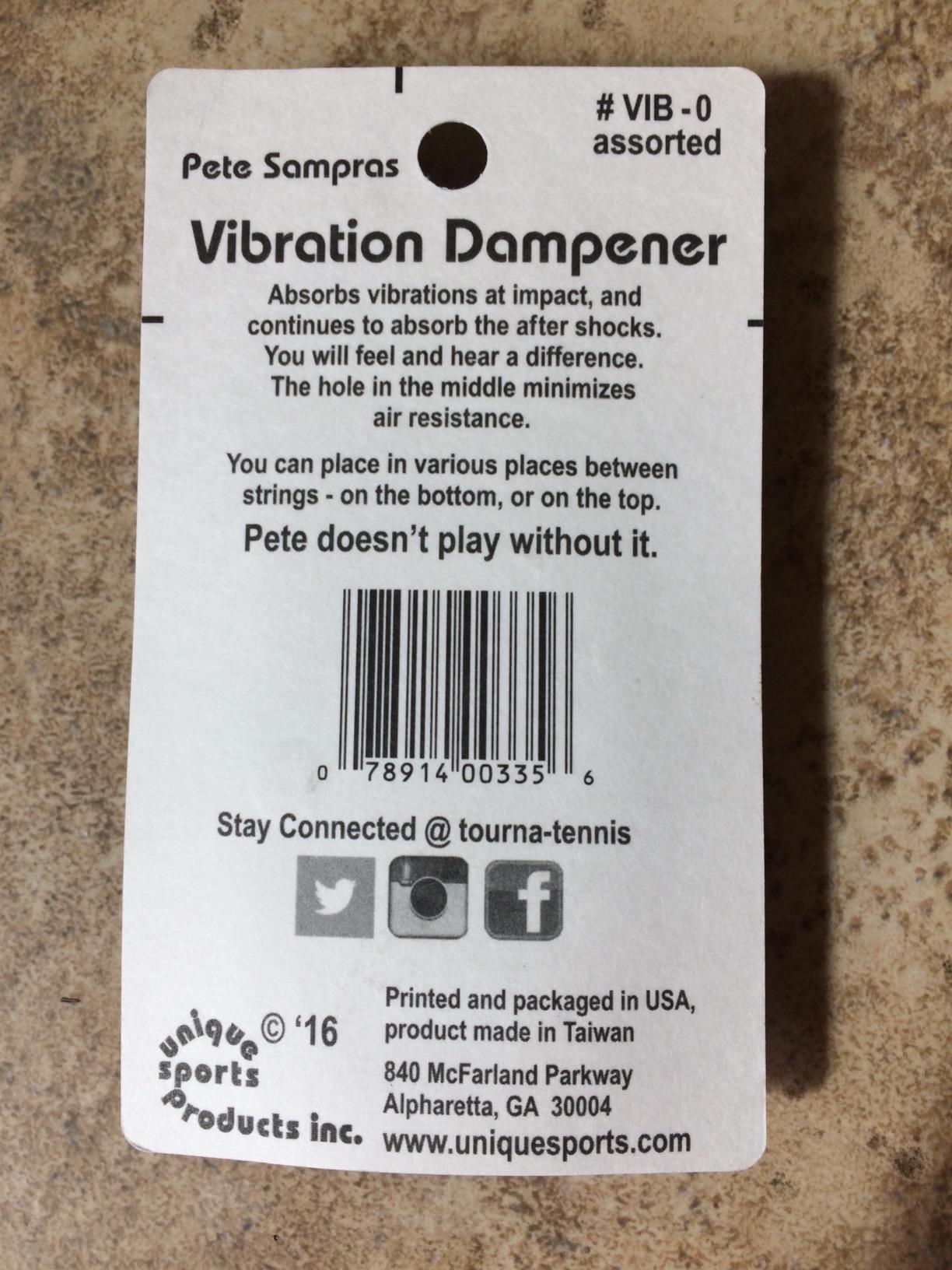 Tourna Sampras Vibration Dampener customer photo 2