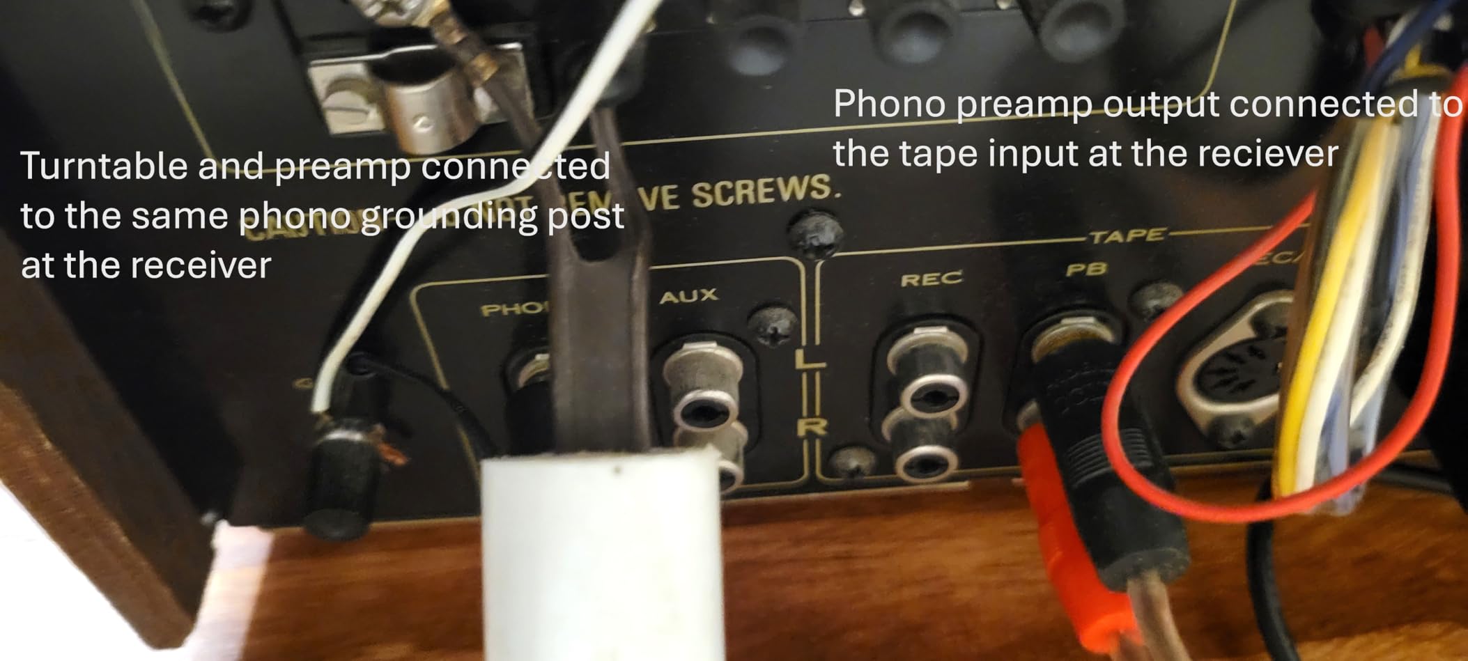 Pyle Phono Turntable Preamp - Mini Electronic Audio Stereo Phonograph Preamplifier with RCA Input, RCA Output & Low Noise Operation Powered by 12 Volt DC Adapter - PP999 customer photo 1