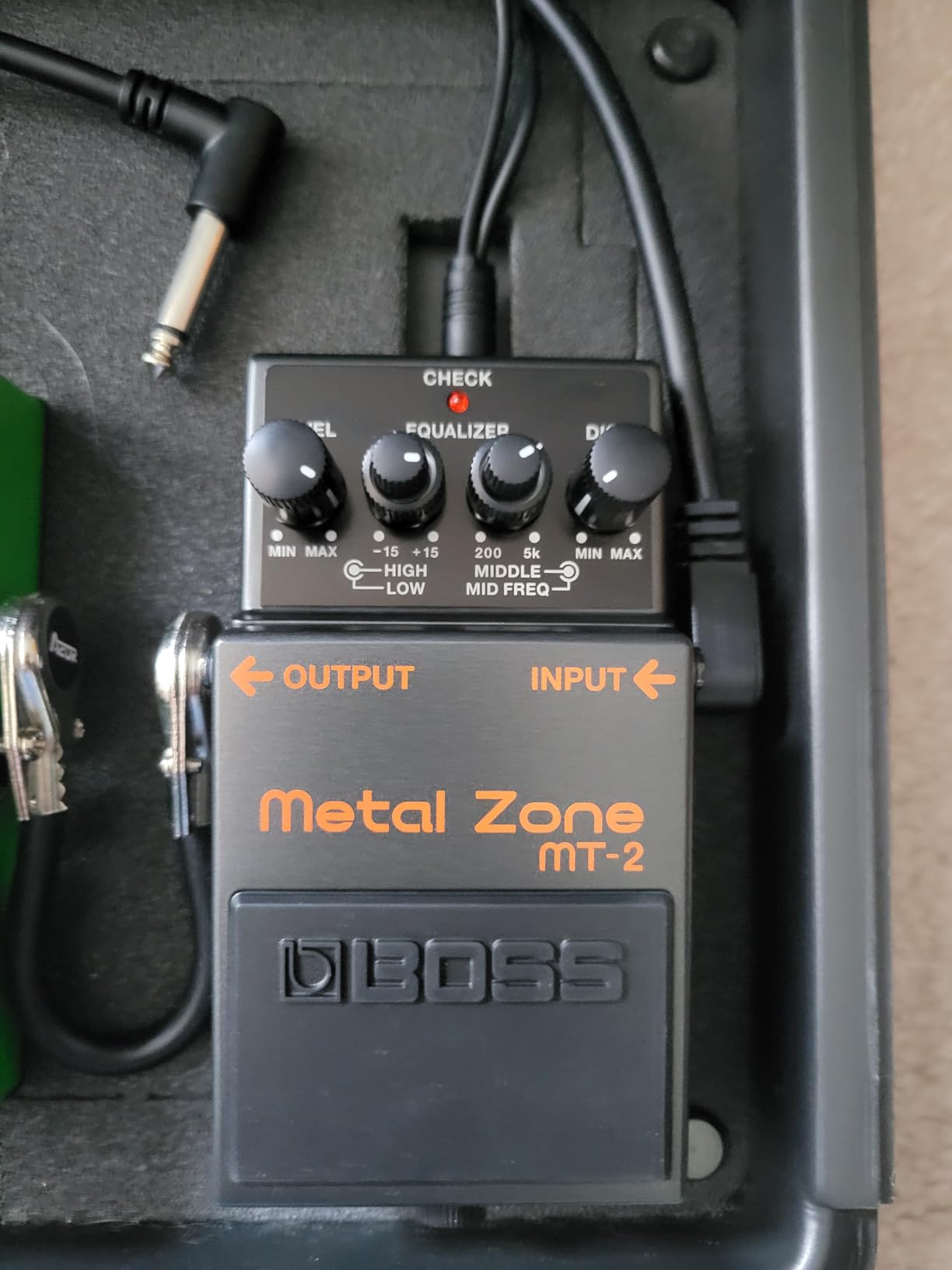 BOSS MT-2 Metal Zone Distortion Guitar Pedal customer photo 1