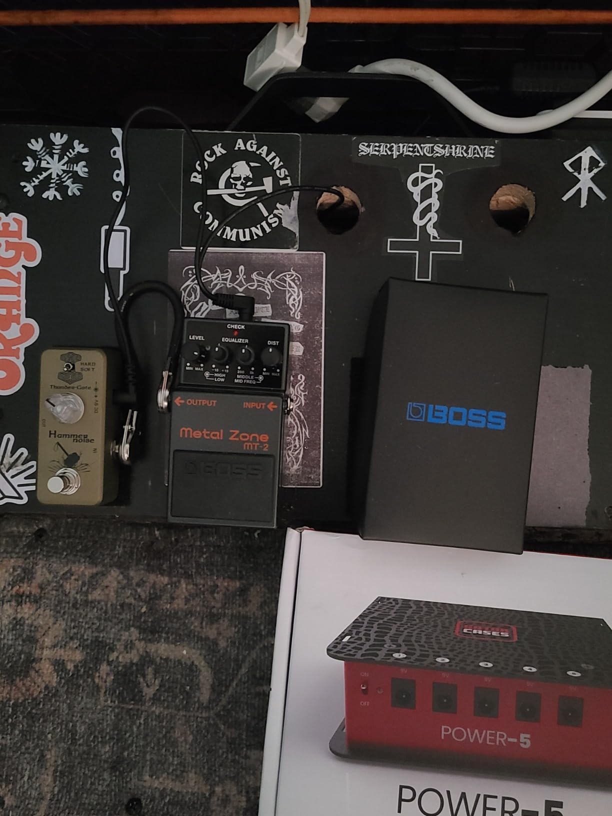 BOSS MT-2 Metal Zone Distortion Guitar Pedal customer photo 2