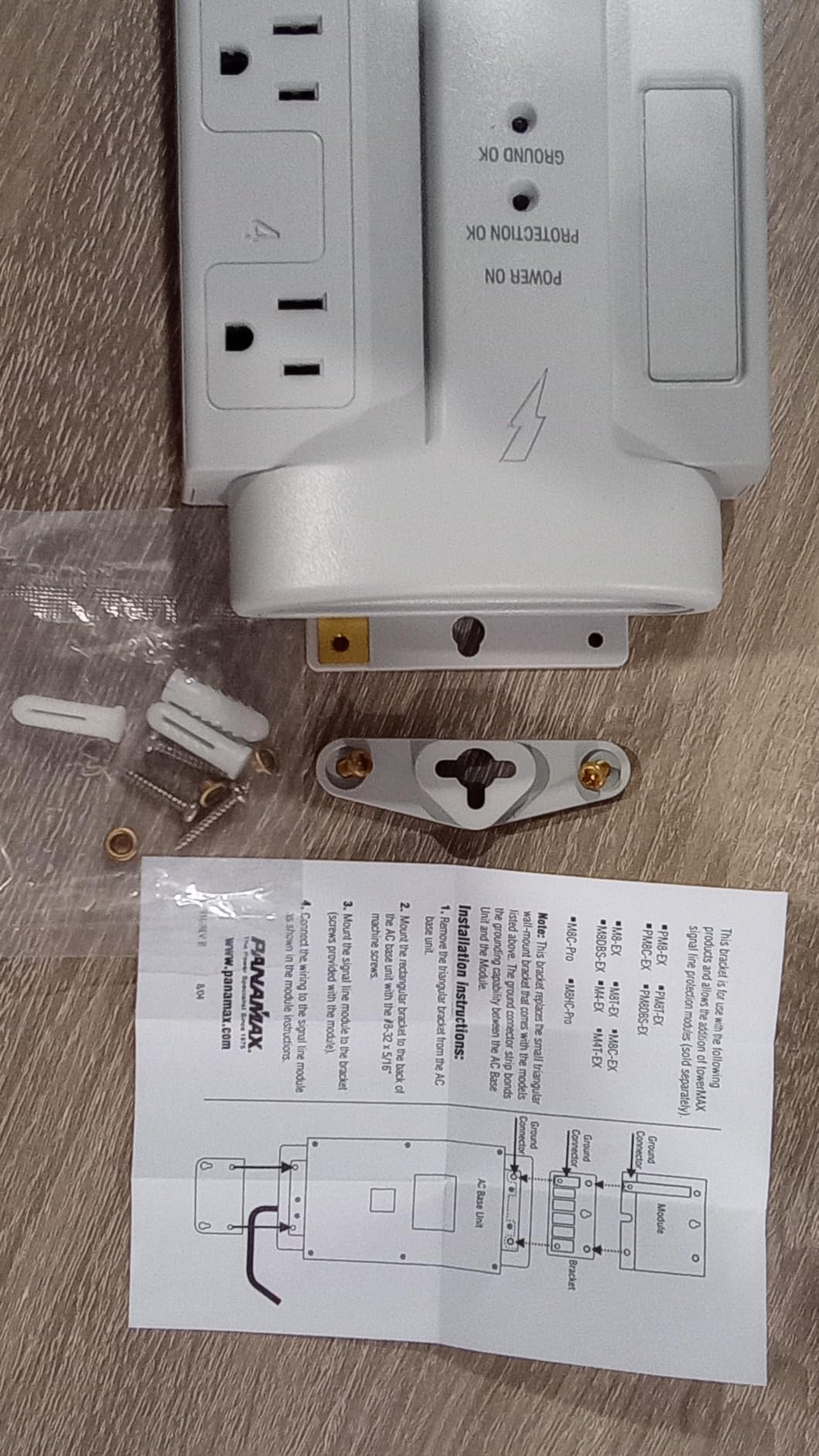 Panamax Pm8-Ex 8 AC Outlet Surge Protectors customer photo 1