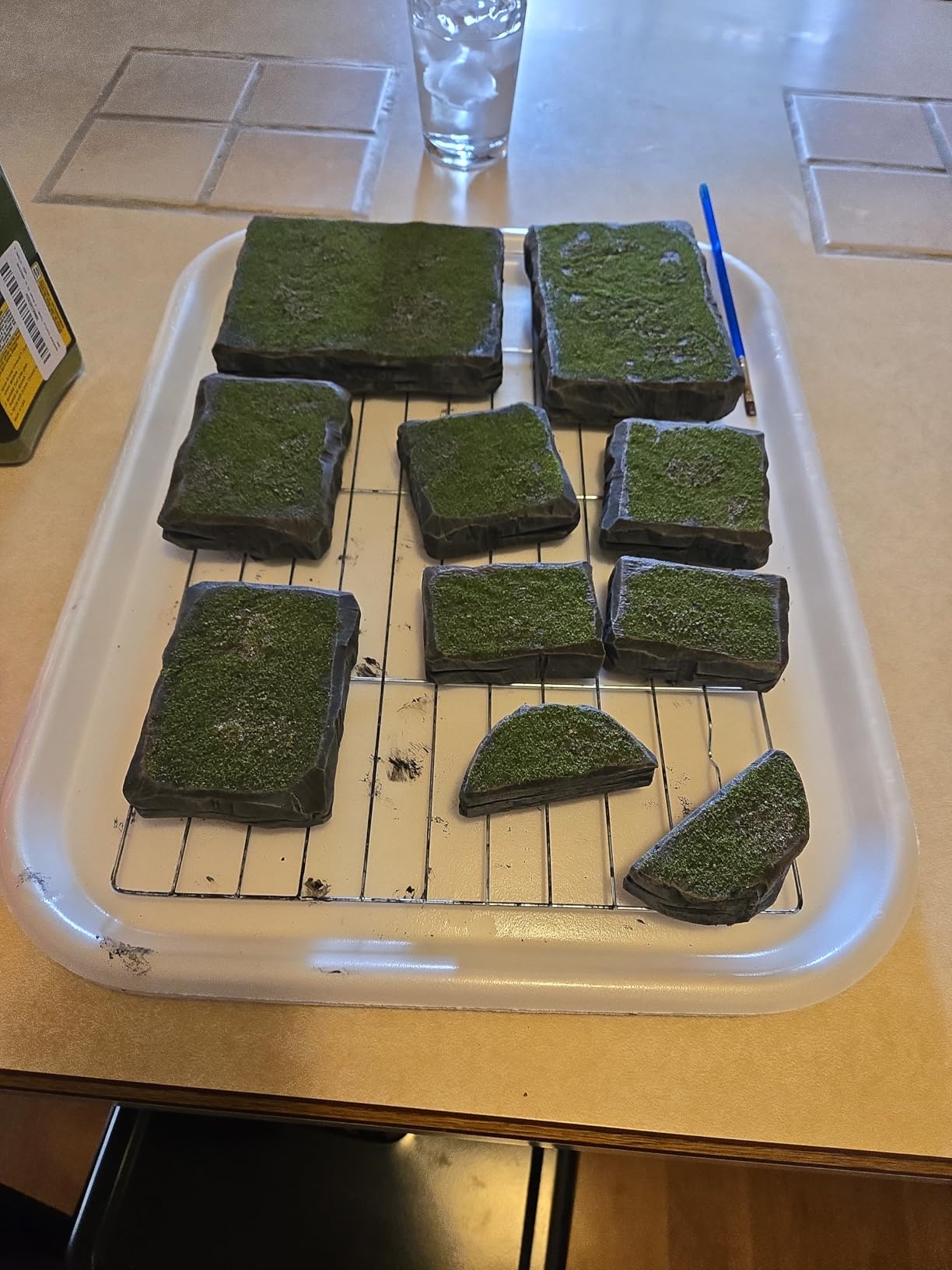 Woodland Scenics T1349 Turf Fine Blended Green 32 oz customer photo 1