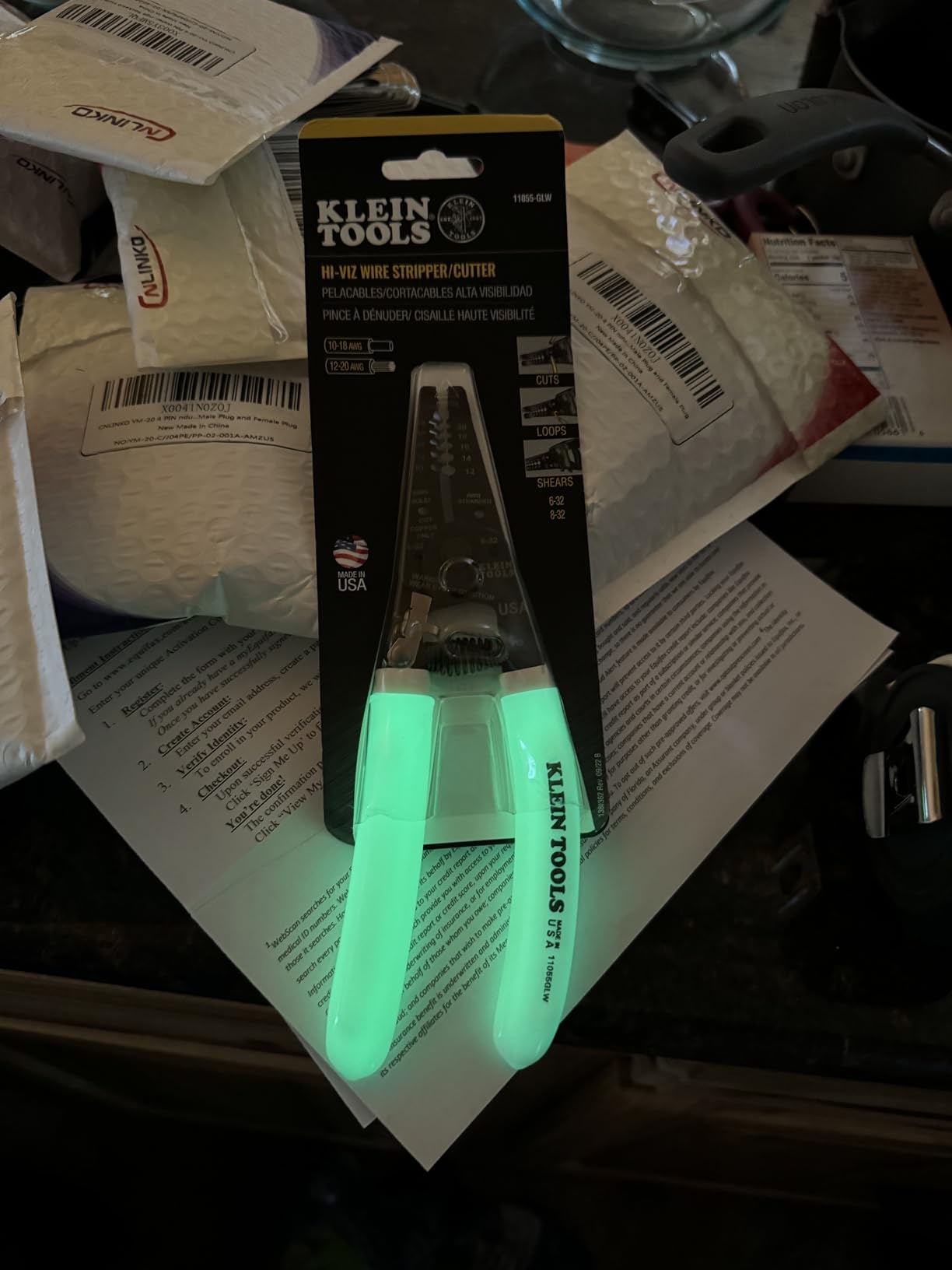 Klein Tools 11055EP Wire Cutter and Stripper, Made in USA, Stranded and Solid Wire Cutter, Cuts Copper customer photo 2