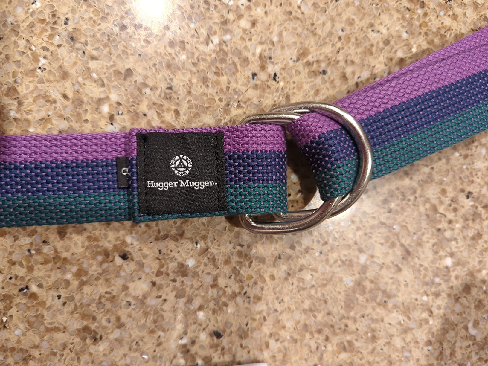 Hugger Mugger Cinch Cotton Yoga Strap - Super Strong Cotton, Quiet Cinch-Style Buckle, Long Length Great for Taller People customer photo 1