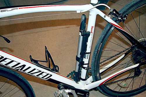 Topeak Road Morph Bike Pump - Portable Mini Floor Pump with Gauge, Fits Presta, Schrader & Dunlop Valves, 140 PSI Max, Aluminum Barrel, Fold-Out Foot Pad, Flexible Hose & Mount Bracket, Lightweight customer photo 2