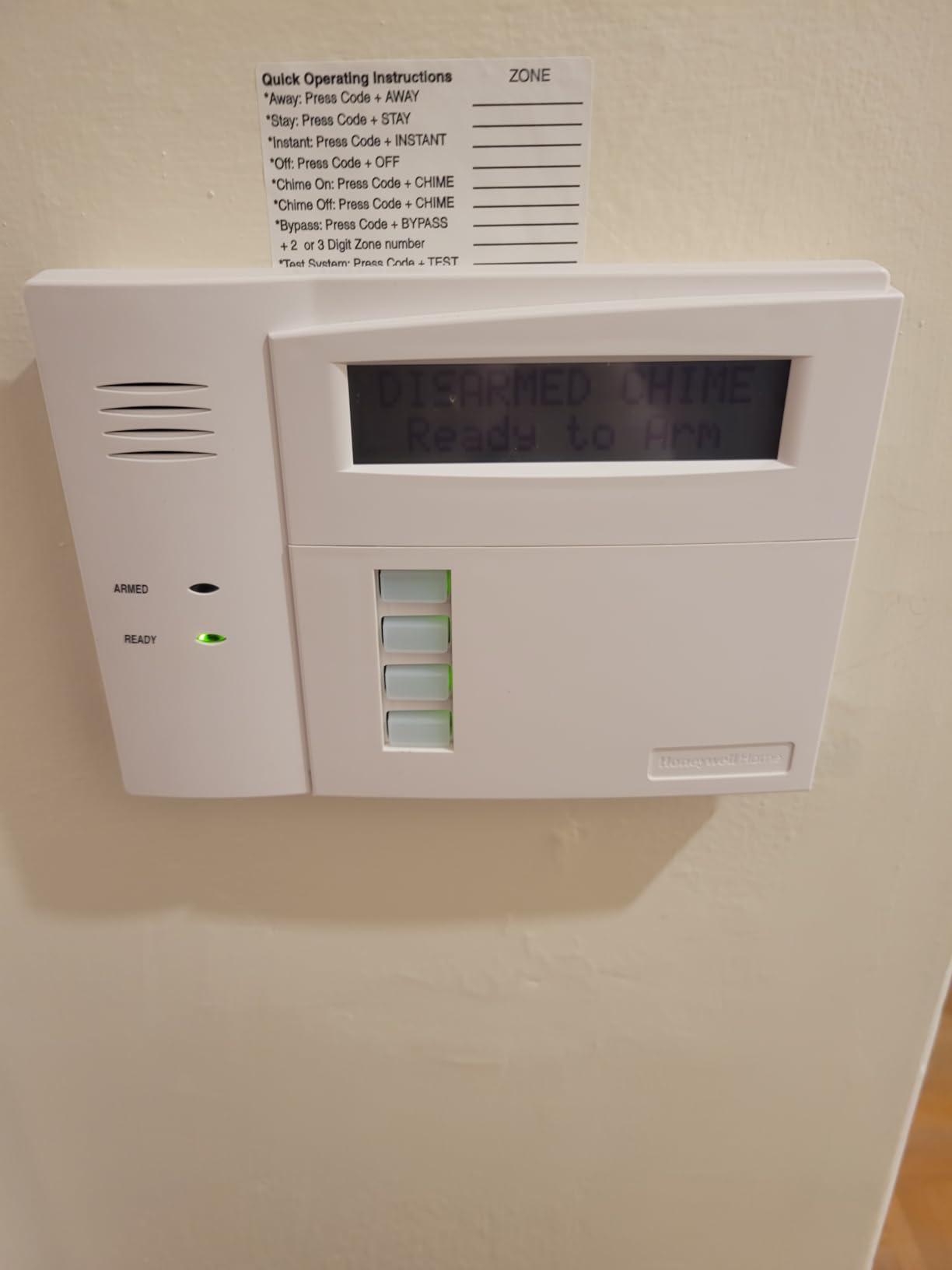 Honeywell Security 6160 Ademco Alpha Display Keypad customer photo 1