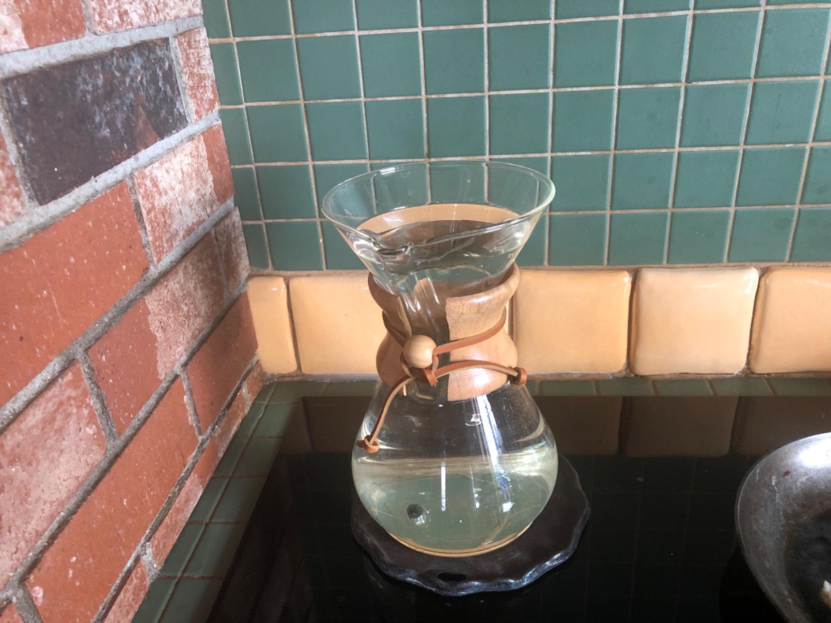 Chemex Pour-Over Glass Coffeemaker - Classic Series - 8-Cup - Exclusive Packaging customer photo 2