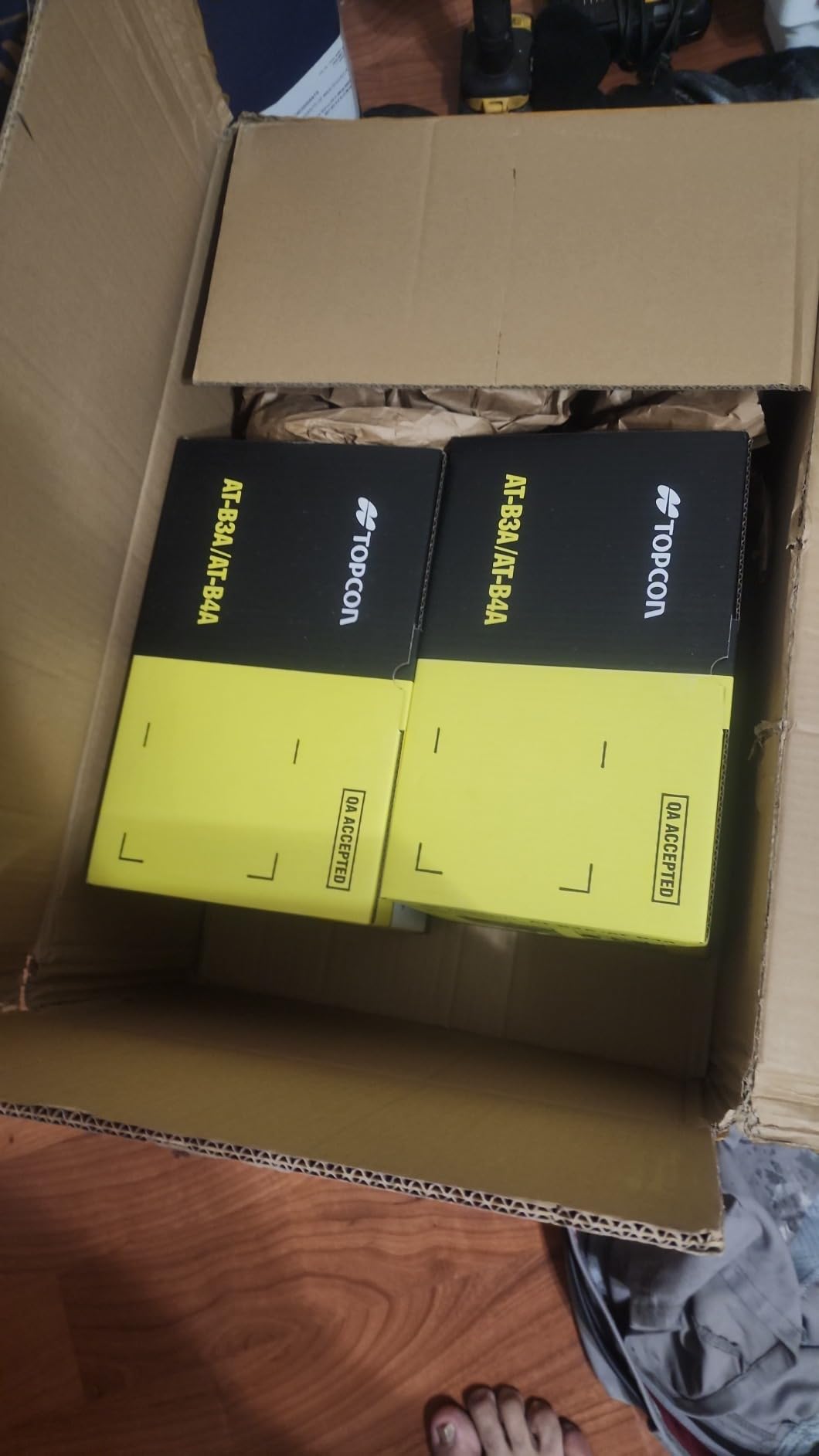 Topcon 24x Automatic Level AT-B4 60909 customer photo 1