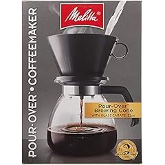 Melitta 52 oz. Pour-Over Coffee Brewer with Glass Carafe, Black customer photo 2