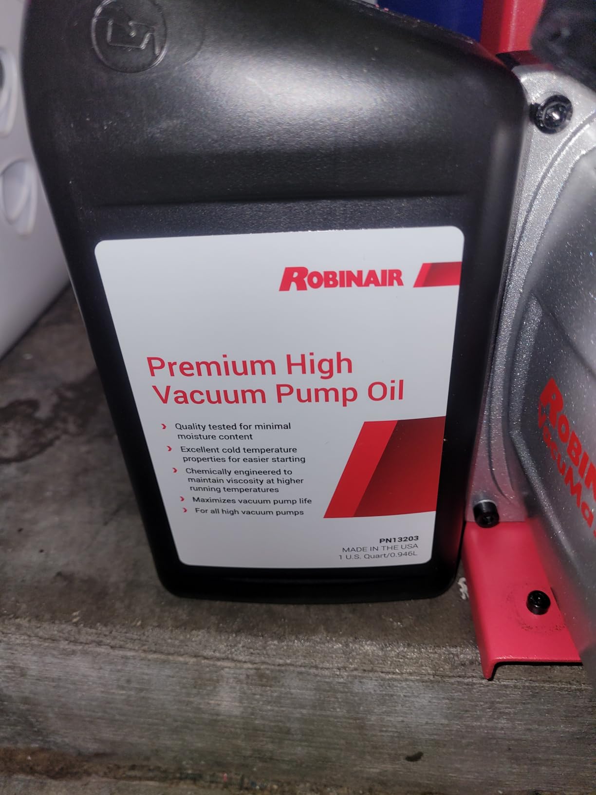 Robinair (15500) VacuMaster Economy Vacuum Pump - 2-Stage, 5 CFM customer photo 1