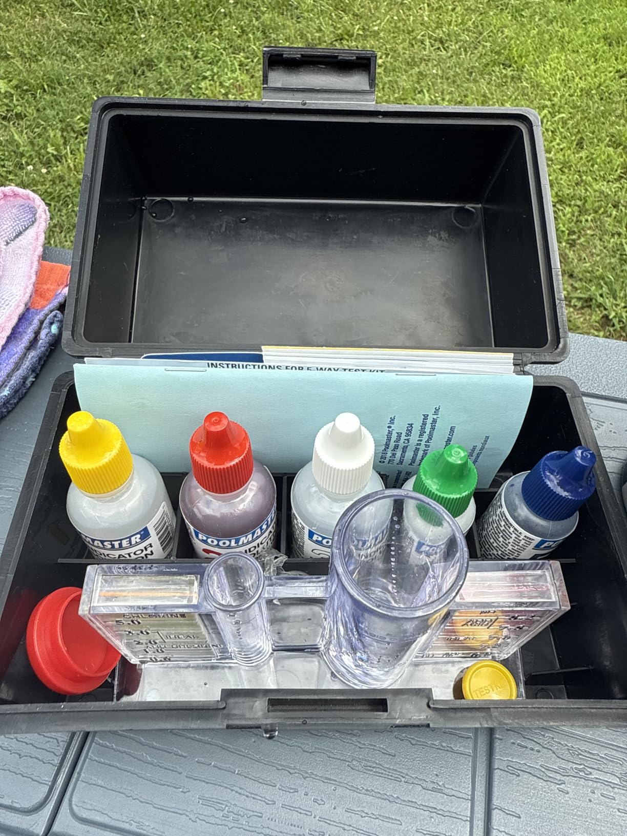 Poolmaster 22260 5-Way Swimming Pool or Spa Water Chemistry Test Kit with Case, Essential Collection customer photo 2
