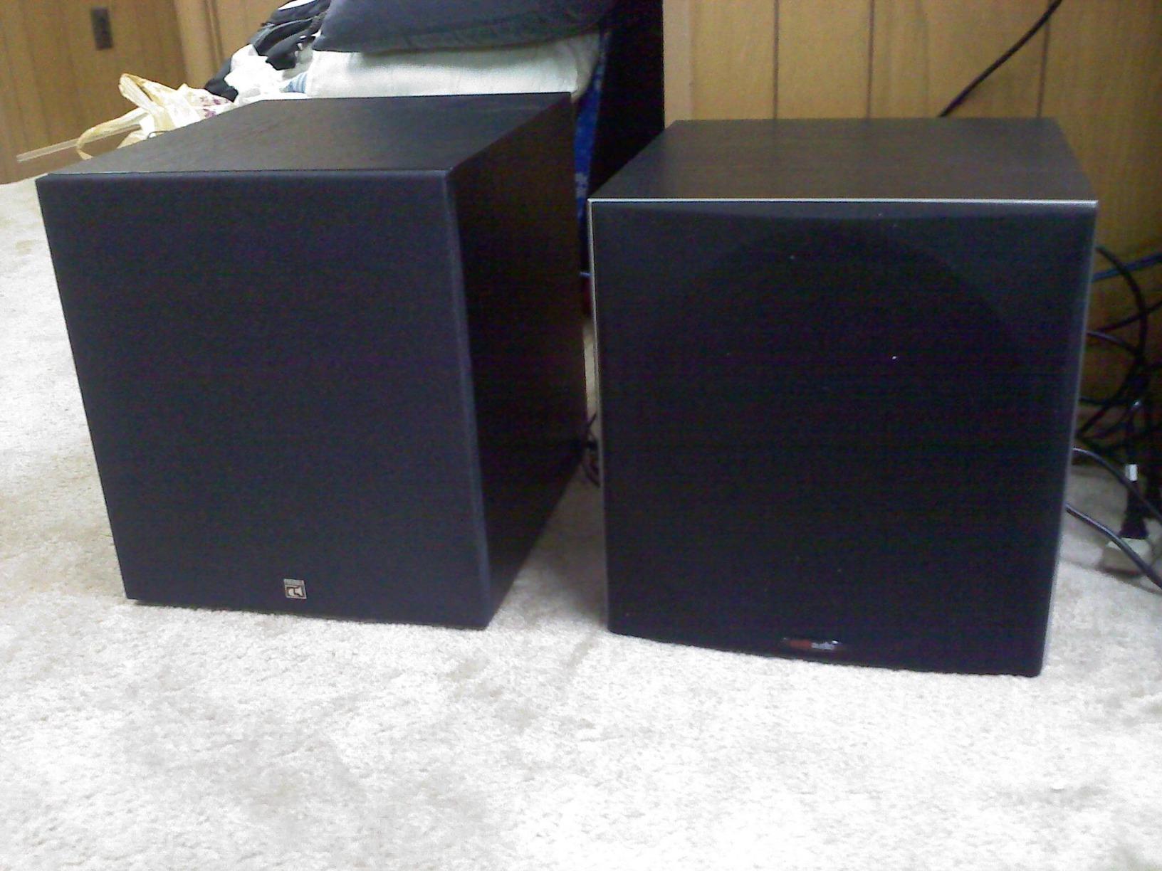 BIC America F12 12-Inch 475-Watt Front Firing Powered Subwoofer customer photo 2