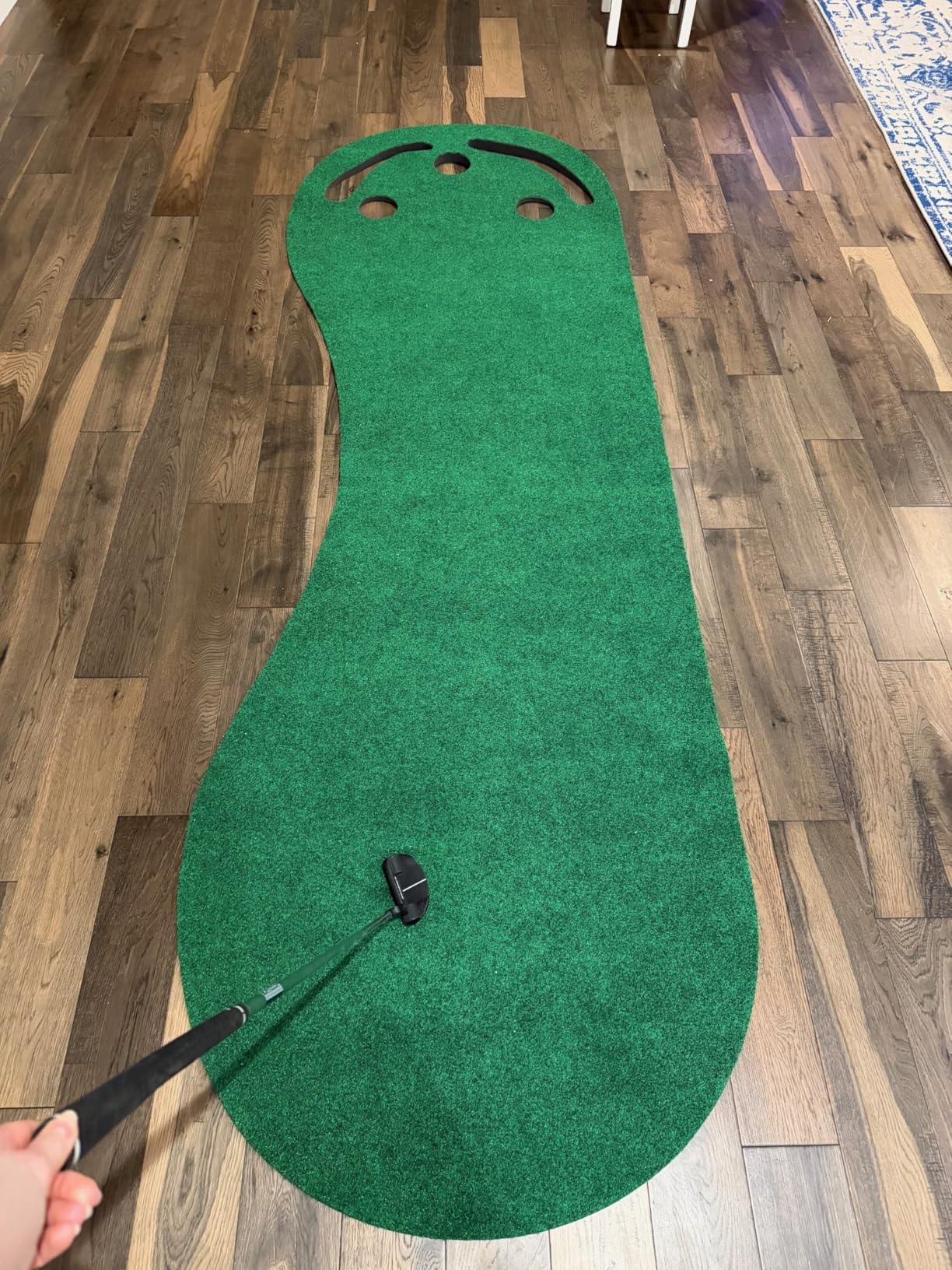 PUTT-A-Bout Par Three Golf Putting Green (3' x 9') customer photo 1
