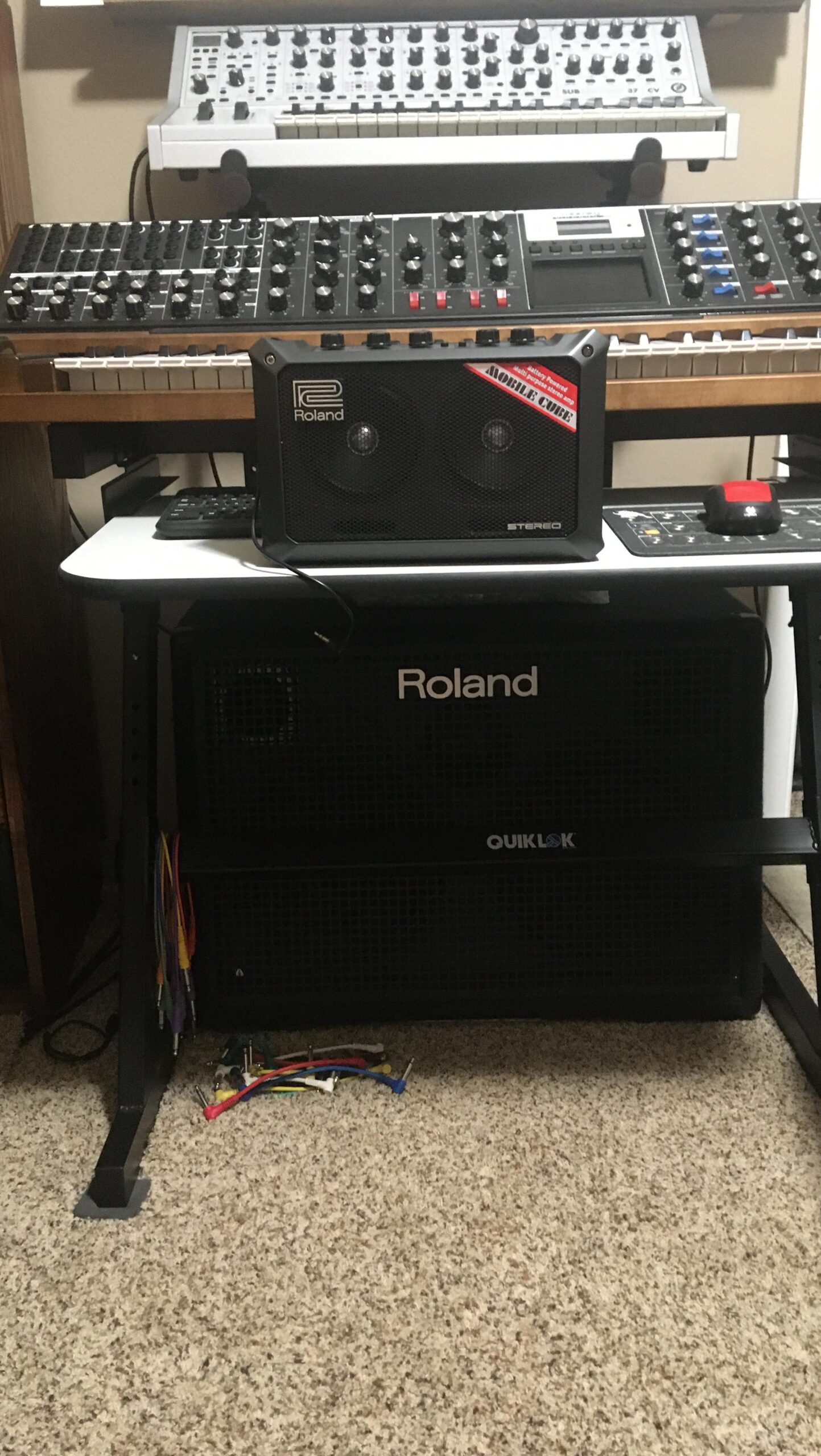 Roland Mobile Cube Battery-Powered Stereo Amplifier customer photo 2