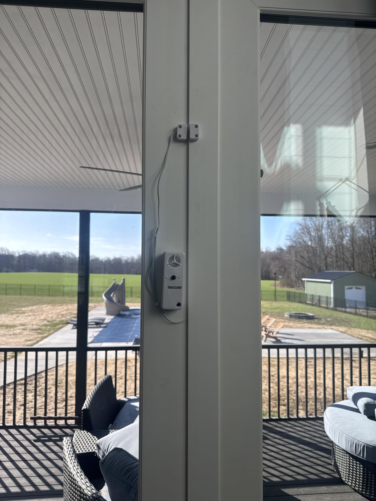 Yardgard Door and Window Pool Alarm, Child Safety UL 2017 Compliant Alarm for Pool Gates and Sliding Doors, Weatherproof, Wireless, Work as a UL Compliant Siren, ETL Certified, Easy to Install, White customer photo 2