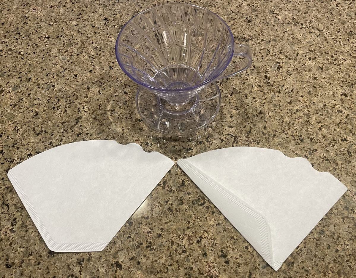 HARIO V60 Plastic Coffee Dripper, Size 02, Clear customer photo 2