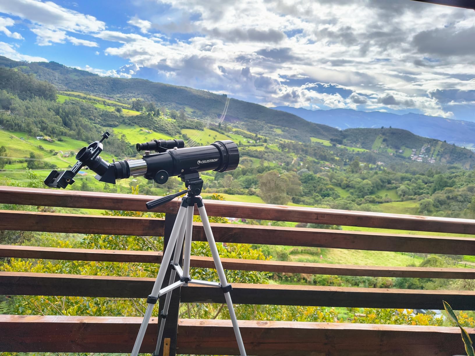 Celestron Travel Scope 70 Portable Refractor Telescope - 70mm Aperture, Fully-Coated Glass Optics - Includes Tripod, Backpack & Software - Ideal for Beginners & Travel customer photo 1