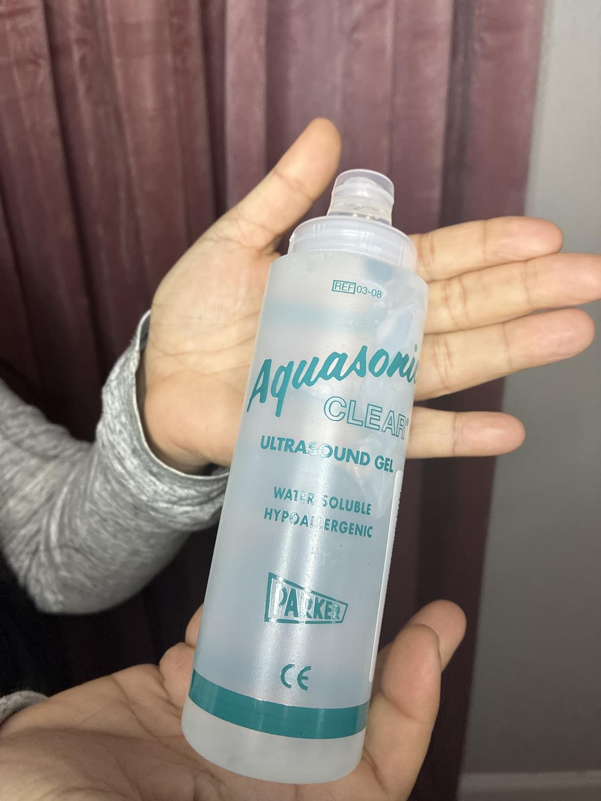 Parker Labs Aquasonic Clear Ultrasound Gel, 60g Tube - Essential Accessory for Fetal Dopplers customer photo 2