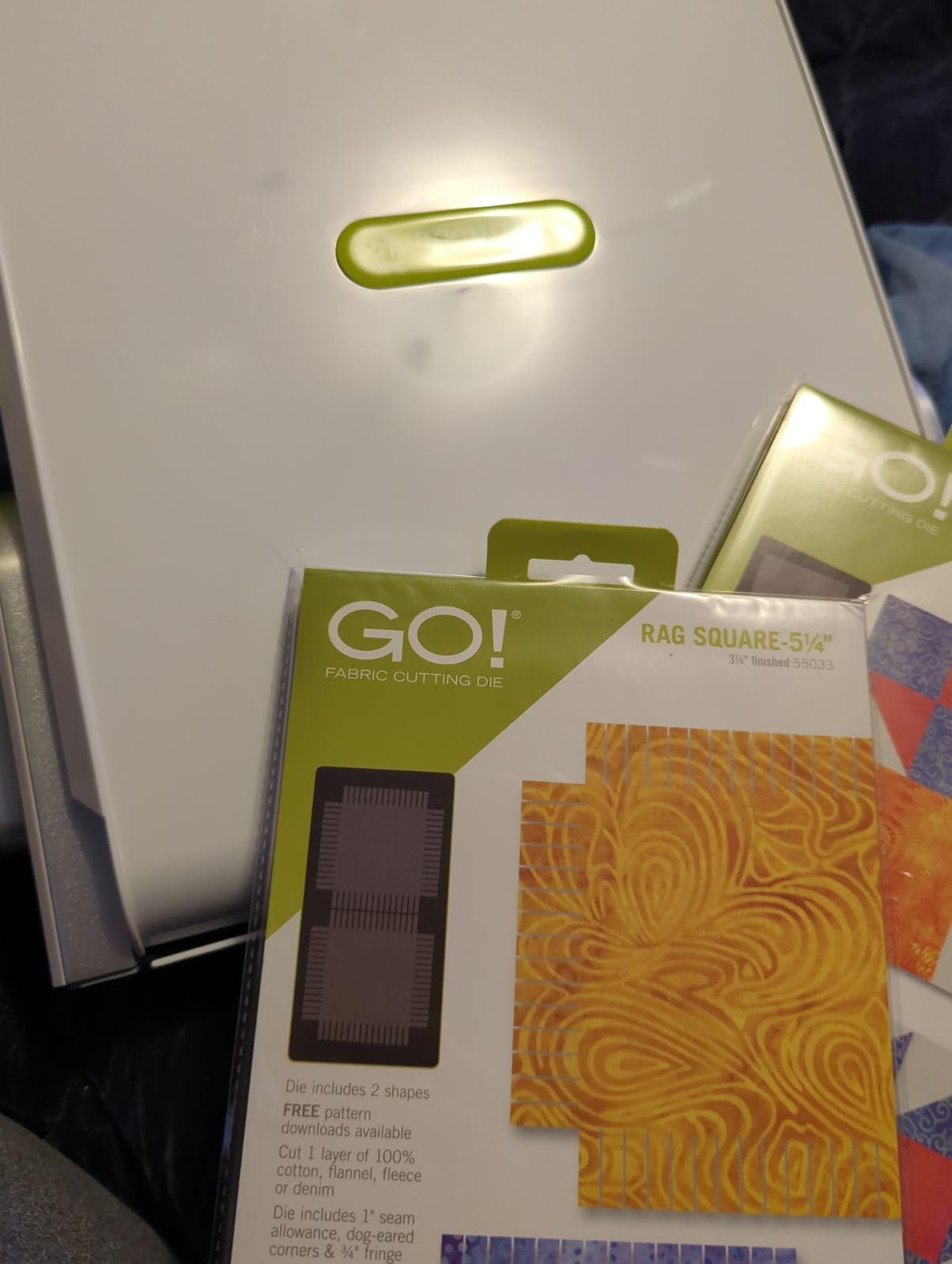 Accuquilt GO! 55100H Fabric Cutter Starter Set customer photo 2