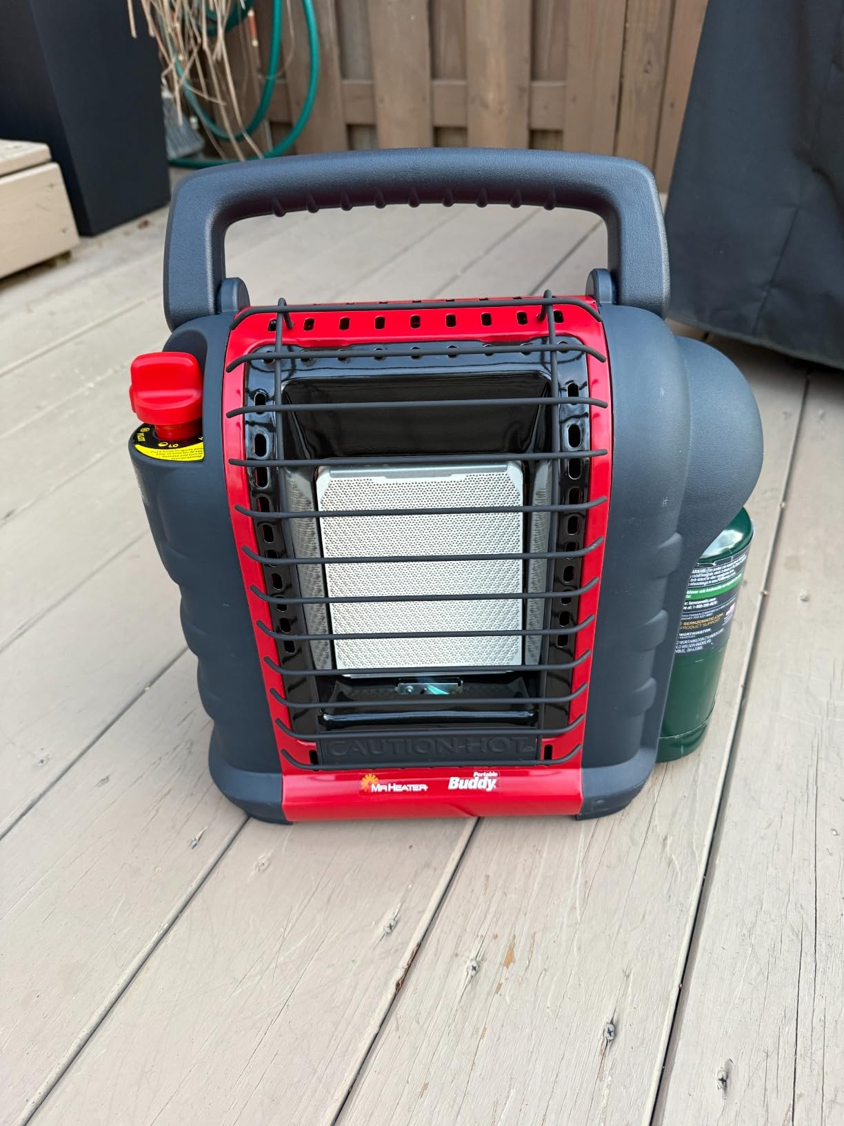 9,000 BTU Portable Buddy Radiant Propane Heater customer photo 1