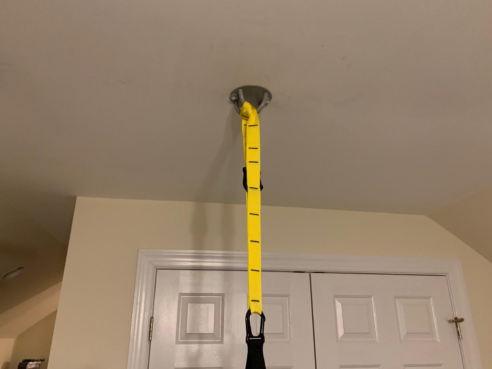 TRX All-In-One Home Gym System - Complete Suspension Training Kit for Strength Training, HIIT & Full-Body Workouts at Home or Outdoors, Includes Indoor & Outdoor Anchors customer photo 2