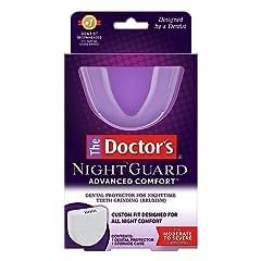 The Doctor's NightGuard Mouth Guard for Grinding Teeth at Night, Includes Storage Case, Pack of 1 customer photo 2
