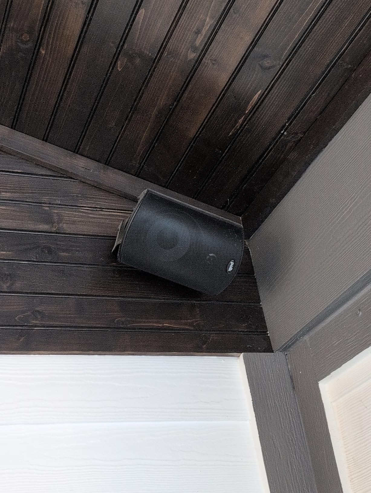 Polk Audio Atrium 4 Weatherproof Outdoor Speakers with Powerful Bass (Pair), All-Weather Durability, Speed-Lock Mounting System customer photo 2