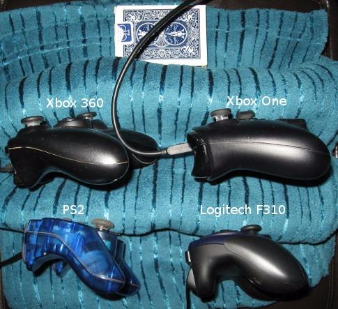 Logitech G F310 Wired Gamepad Controller Console Like Layout 4 Switch D-Pad PC - Blue/Black customer photo 1