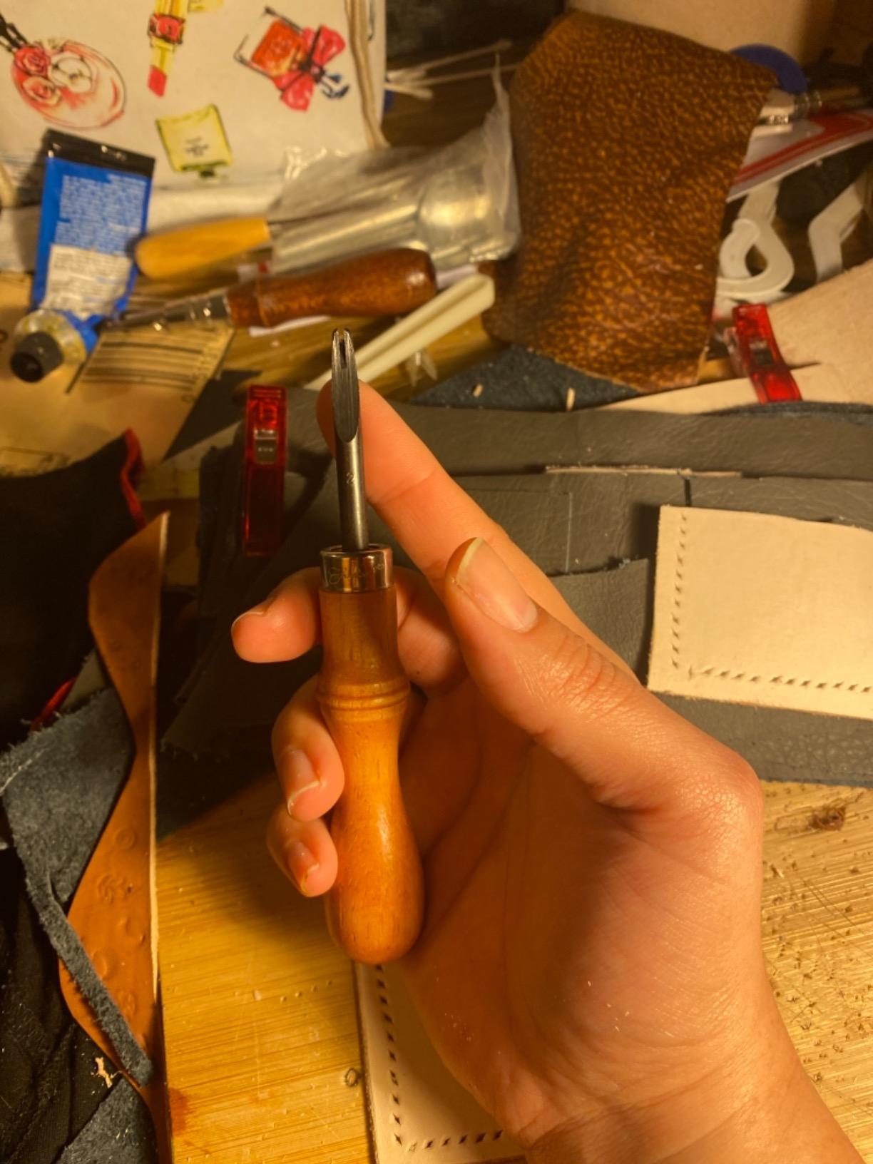 Tandy Leather Craftool Edge Beveler (2) customer photo 2