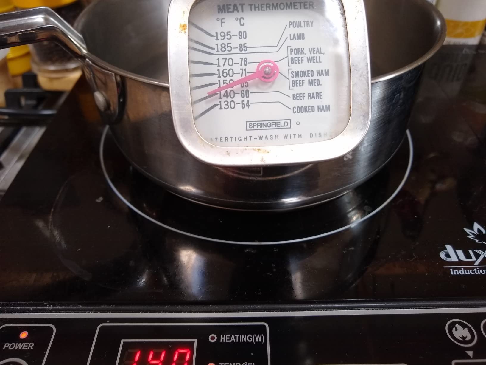 Duxtop 1800W Portable Induction Cooktop Countertop Burner, Gold 8100MC/BT-180G3 customer photo 2