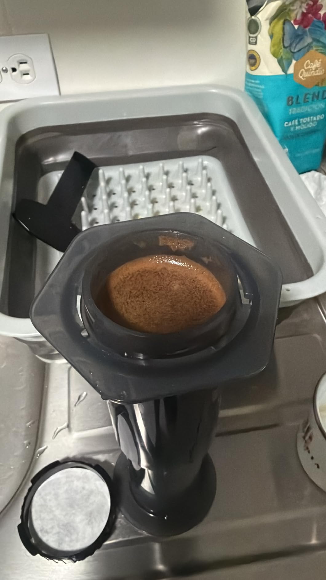 AeroPress Original Coffee Press - All-in-One French Press, Pour-Over & Espresso Style Manual Brewer, 2 Min Brew for Less Bitterness, More Flavor, Small Portable Coffee Maker, Travel & Camping customer photo 1