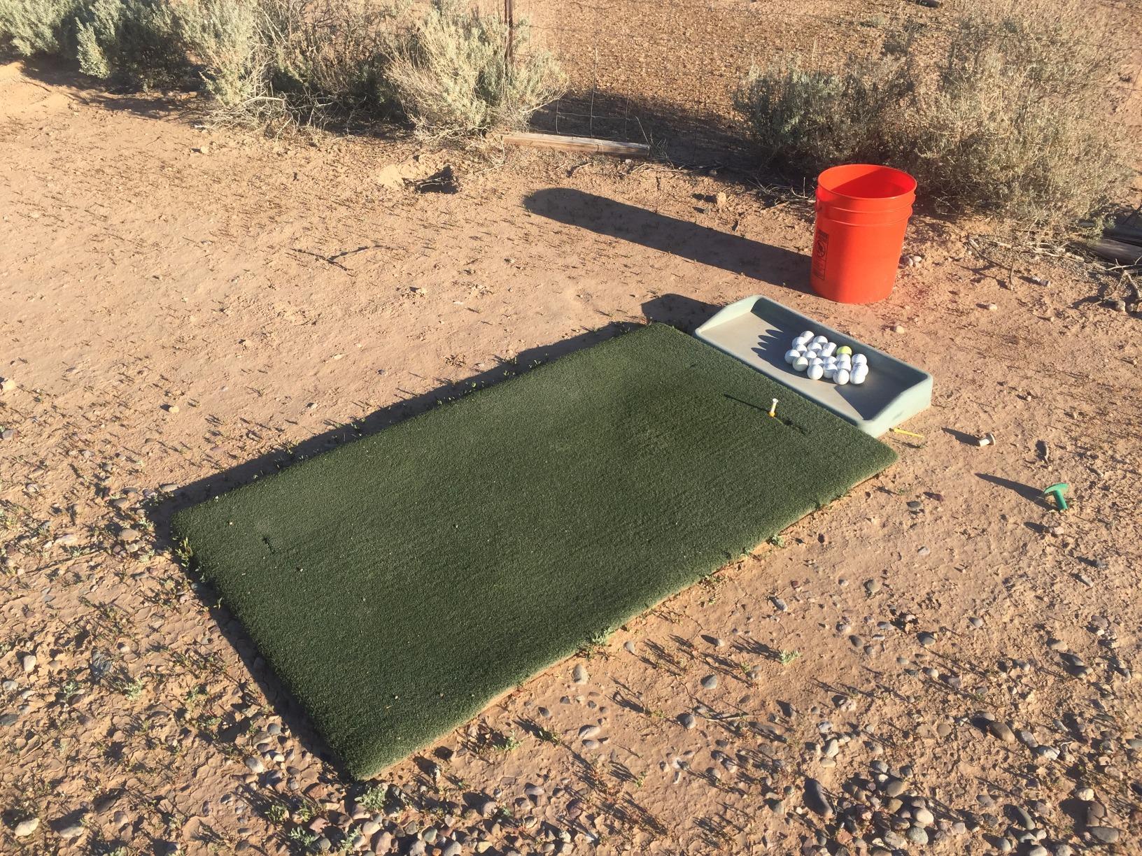 Real Feel Golf Mats The Original Country Club Elite 3'x5' Heavy Duty Commercial Practice Mat. The First Golf Mat That Takes A Real Tee and Lets You Swing Down Through,Simulator,Indoor/Outdoor customer photo 2