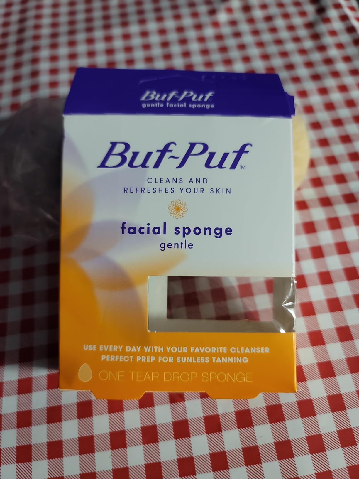 Buf-Puf Gentle Facial Sponge, Dermatologist Developed, Removes Deep Down Dirt & Makeup That Causes Breakouts and Blackheads, Reusable, Exfoliating customer photo 2