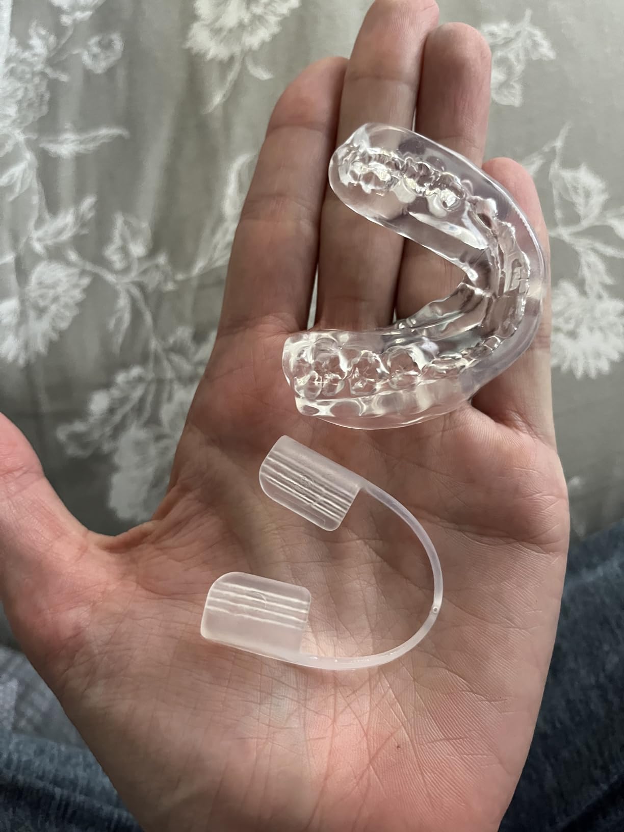 Plackers Grind No More Night Guard, Nighttime Protection for Teeth, Sleep Well, BPA Free, Ready to Wear, Disposable, One Size Fits All, 10 Count customer photo 1