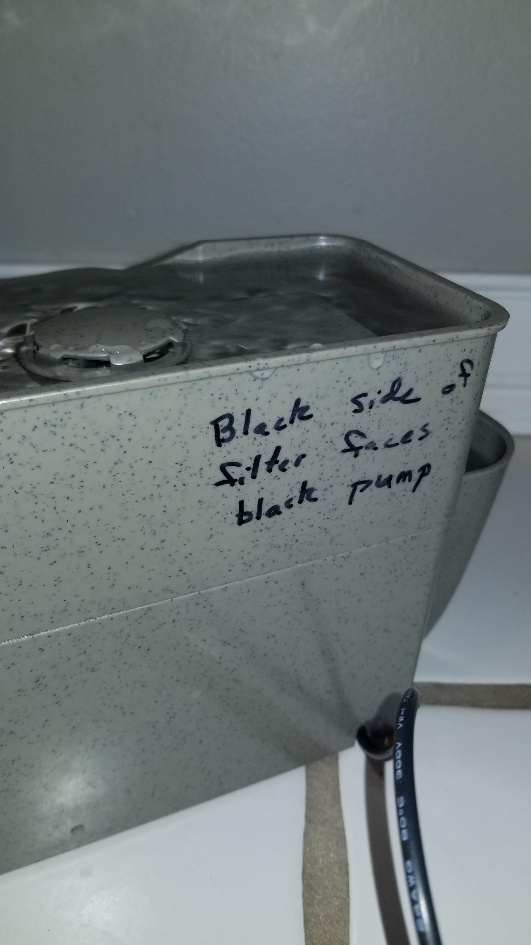 PetSafe Drinkwell Multi-Tier Pet Fountain - Encourages Hydration for Cats & Dogs - Large-Capacity Waterer - Double Tier - Filtered Fountain with Carbon Filter - 100 oz Water Capacity customer photo 2