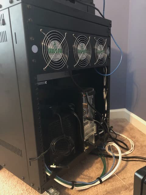 GRIFFIN 3U Rackmount Cooling Fan System (UltraQuiet X Edition) - Triple Exhaust Fans, Keep Studio Audio Equipment Gear Cool customer photo 1