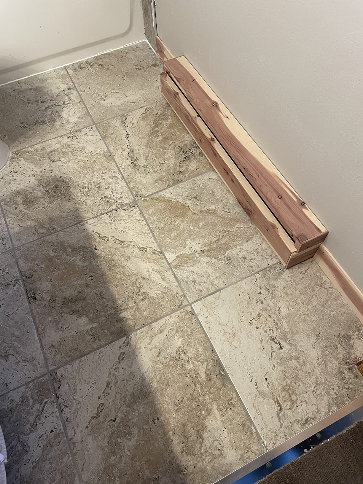 15 Sqft Electric Radiant Floor Heating Cable Kit - 120V Heated Tile Floor System with UWG5 Programmable Thermostat, Sensor, Installation Monitor & 25 Year Warranty, Made in the USA customer photo 2