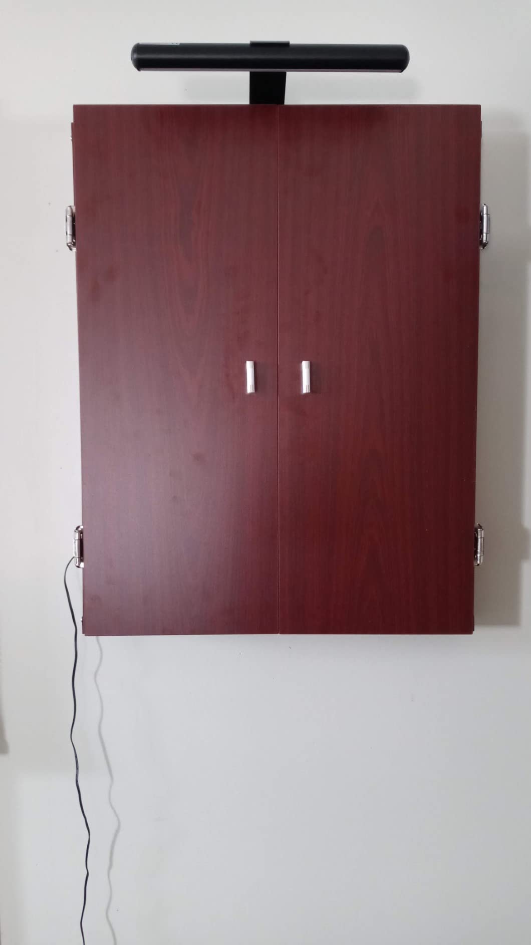 Viper Neptune Electronic Dartboard with Cabinet, 15.5 in Regulation Target, 57 Games, 16 Players, 6 Darts Included, Black customer photo 1